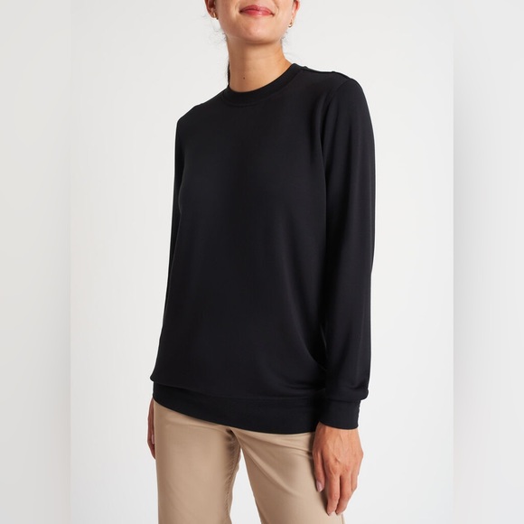 Kit and Ace Weekend Pullover XS Black - Picture 1 of 5